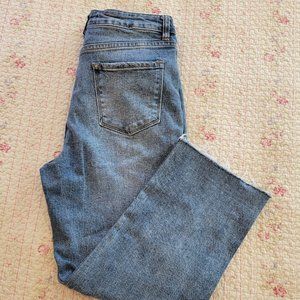 Nicole Miller High Rise Skinny Crop Jeans